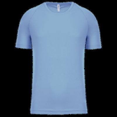 Camiseta de deporte hombre poliéster Sky Blue M