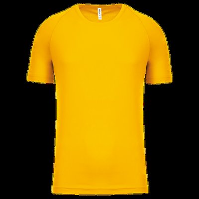 Camiseta de deporte hombre poliéster True Yellow 3XL