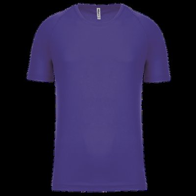 Camiseta de deporte hombre poliéster Violet M