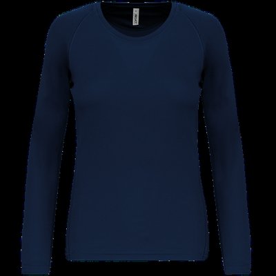 Camiseta de deporte manga larga poliéster Sporty Navy L