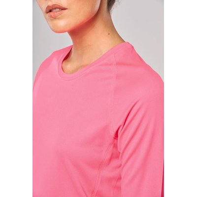 Camiseta de deporte manga larga poliéster