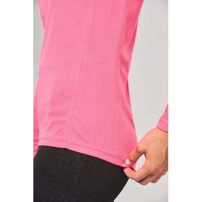 Camiseta de deporte manga larga poliéster