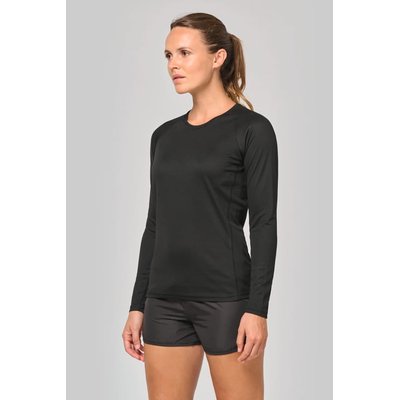 Camiseta de deporte manga larga poliéster
