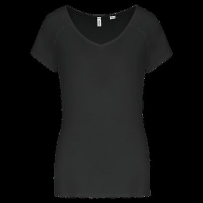 Camiseta deporte mujer ecológica Black Xl