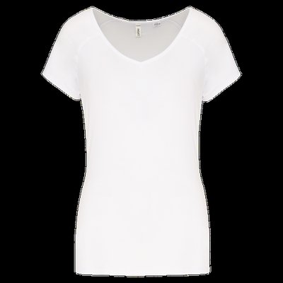 Camiseta deporte mujer ecológica White XL