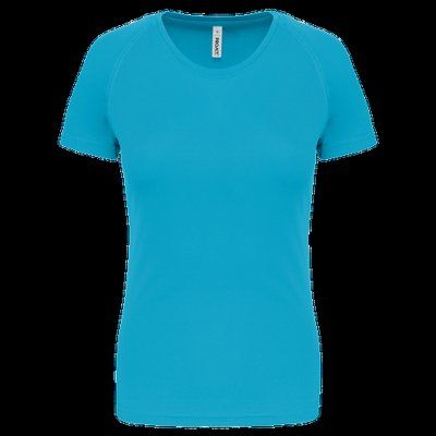 Camiseta de deporte mujer poliéster Light Turquoise XXL
