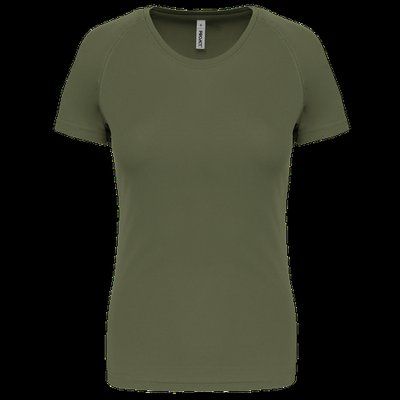 Camiseta de deporte mujer poliéster OLIVE XXL
