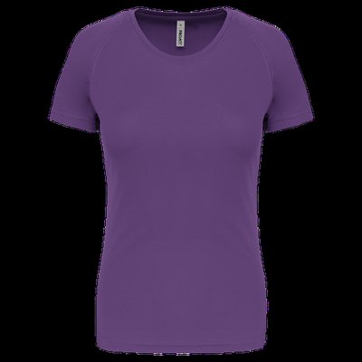 Camiseta de deporte mujer poliéster Violet XS