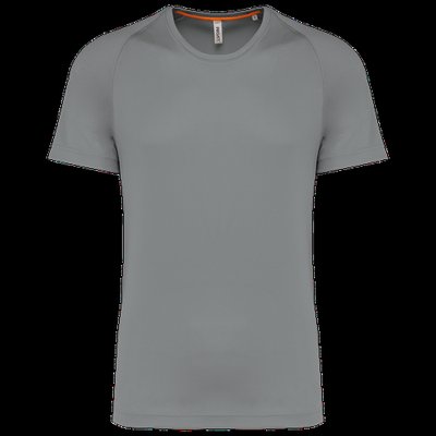 Camiseta deporte reciclada para hombre Fine Grey Xs