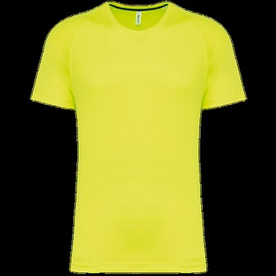 Camiseta deporte reciclada para hombre Fluorescent Yellow XXL