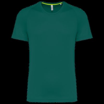 Camiseta deporte reciclada para hombre Gingko Green Xs