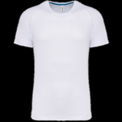 Camiseta deporte reciclada para hombre White 3XL