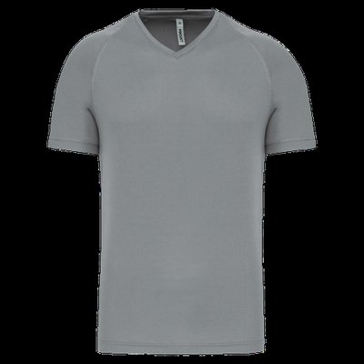 Camiseta de deporte secado rápido Fine Grey S