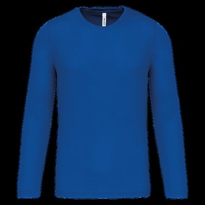 Camiseta de deporte secado rápido manga larga Sporty Royal Blue XXL