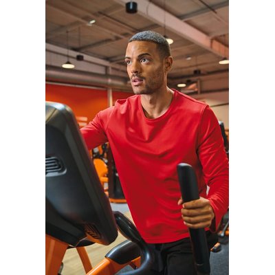 Camiseta de deporte secado rápido manga larga
