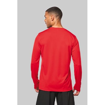 Camiseta de deporte secado rápido manga larga