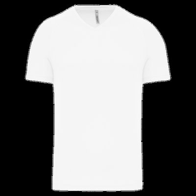 Camiseta de deporte secado rápido White 3XL