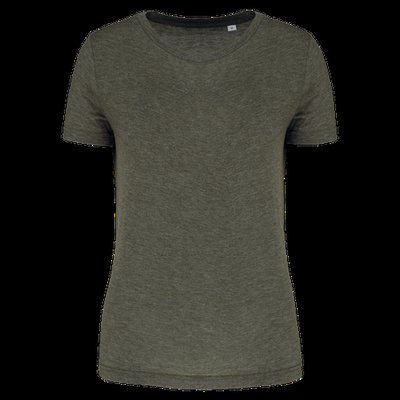 Camiseta deporte Tejido de jersey antibolitas. Dark Khaki Heather XL