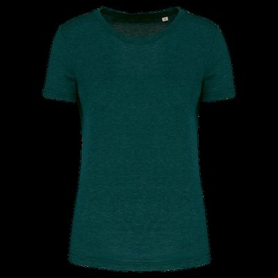 Camiseta deporte Tejido de jersey antibolitas. Mineral Green Xs