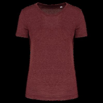 Camiseta deporte Tejido de jersey antibolitas. Wine Heather XXL