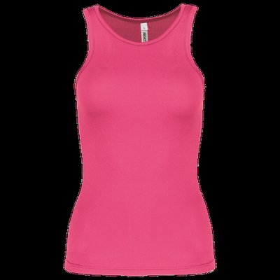 Camiseta de deporte tirantes para chica Fluorescent  Pink XL