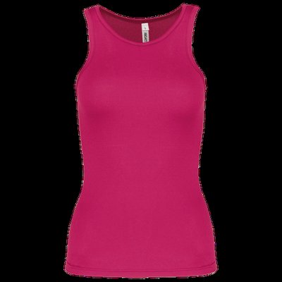 Camiseta de deporte tirantes para chica Fuchsia XS
