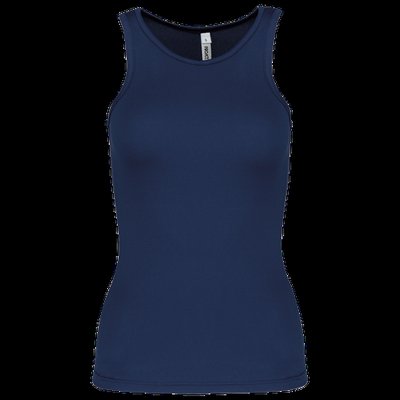 Camiseta de deporte tirantes para chica Sporty Navy S