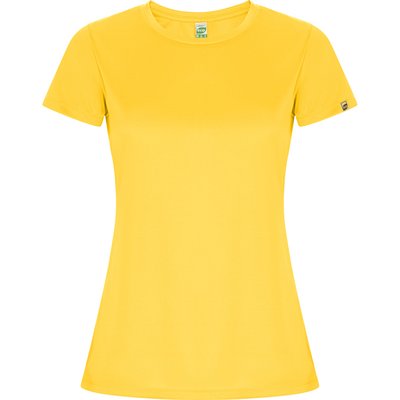 Camiseta ECO Manga Corta Mujer Control Dry Amarillo S