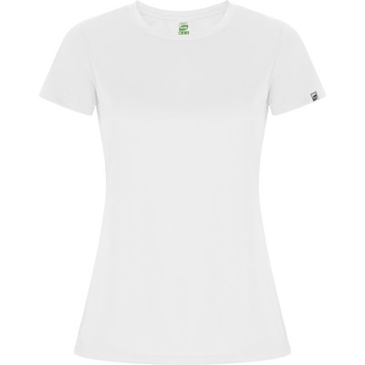 Camiseta ECO Manga Corta Mujer Control Dry Blanco S