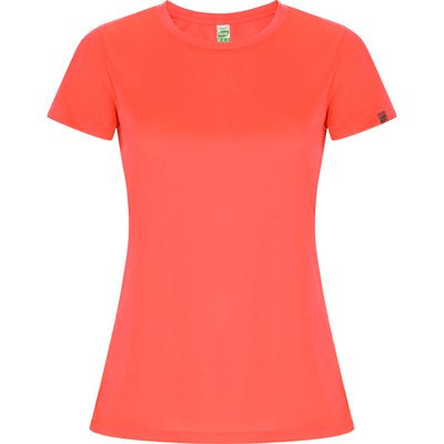 Camiseta ECO Manga Corta Mujer Control Dry CORAL FLUOR 2XL
