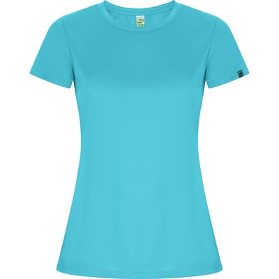 Camiseta ECO Manga Corta Mujer Control Dry Turquesa 2XL
