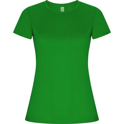 Camiseta ECO Manga Corta Mujer Control Dry VERDE HELECHO 2XL