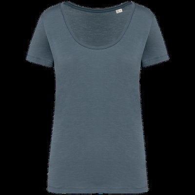 Camiseta ecorresponsable mujer Mineral Grey L