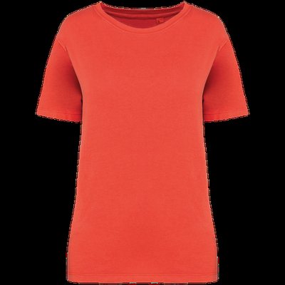 Camiseta efecto lavado de mujer Washed Paprika XS