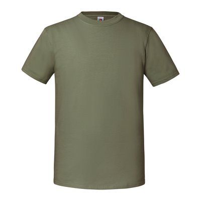 Camiseta Efecto piel de melocotón Classic Olive 3XL