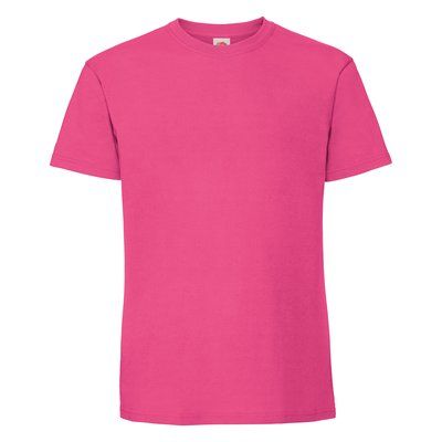 Camiseta Efecto piel de melocotón Fuchsia M