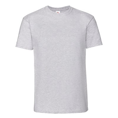 Camiseta Efecto piel de melocotón Heather Grey 5Xl