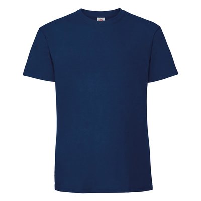 Camiseta Efecto piel de melocotón Navy L