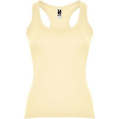Camiseta entallada estilo nadadora AMARILLO SWEET S