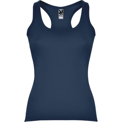 Camiseta entallada estilo nadadora Marino L