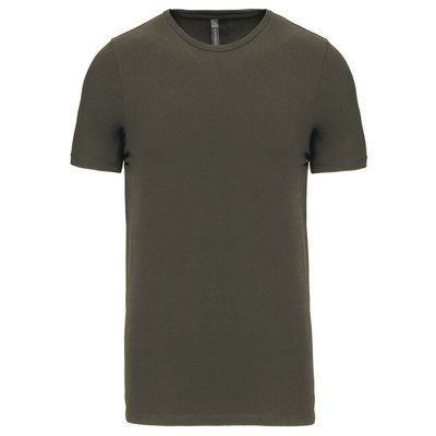 Camiseta entallada hombre Dark Khaki XL