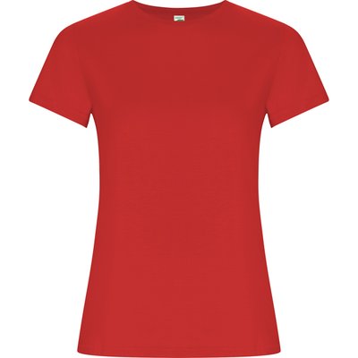 Camiseta entallada de manga corta Rojo S