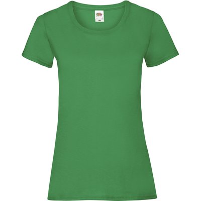 Camiseta entallada mujer 100% algodón Kelly Green S