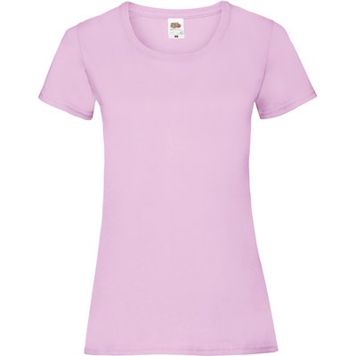 Camiseta entallada mujer 100% algodón Light Pink Xs