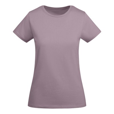 Camiseta entallada mujer algodón orgánico LAVANDA 2XL