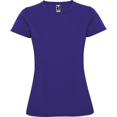 Camiseta Entallada Mujer Morado L