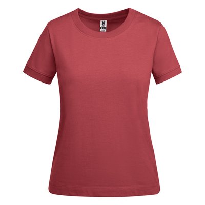 Camiseta gruesa de mujer ROJO CRISANTEMO L