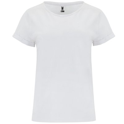Camiseta Holgada Manga Dobladillo