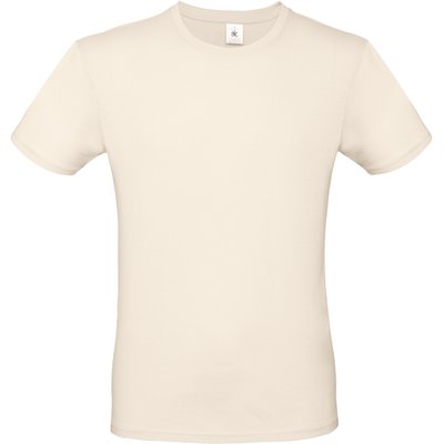 Camiseta hombre 100% algodón preencogido Natural L