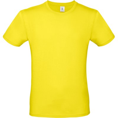 Camiseta hombre 100% algodón preencogido Solar Yellow L